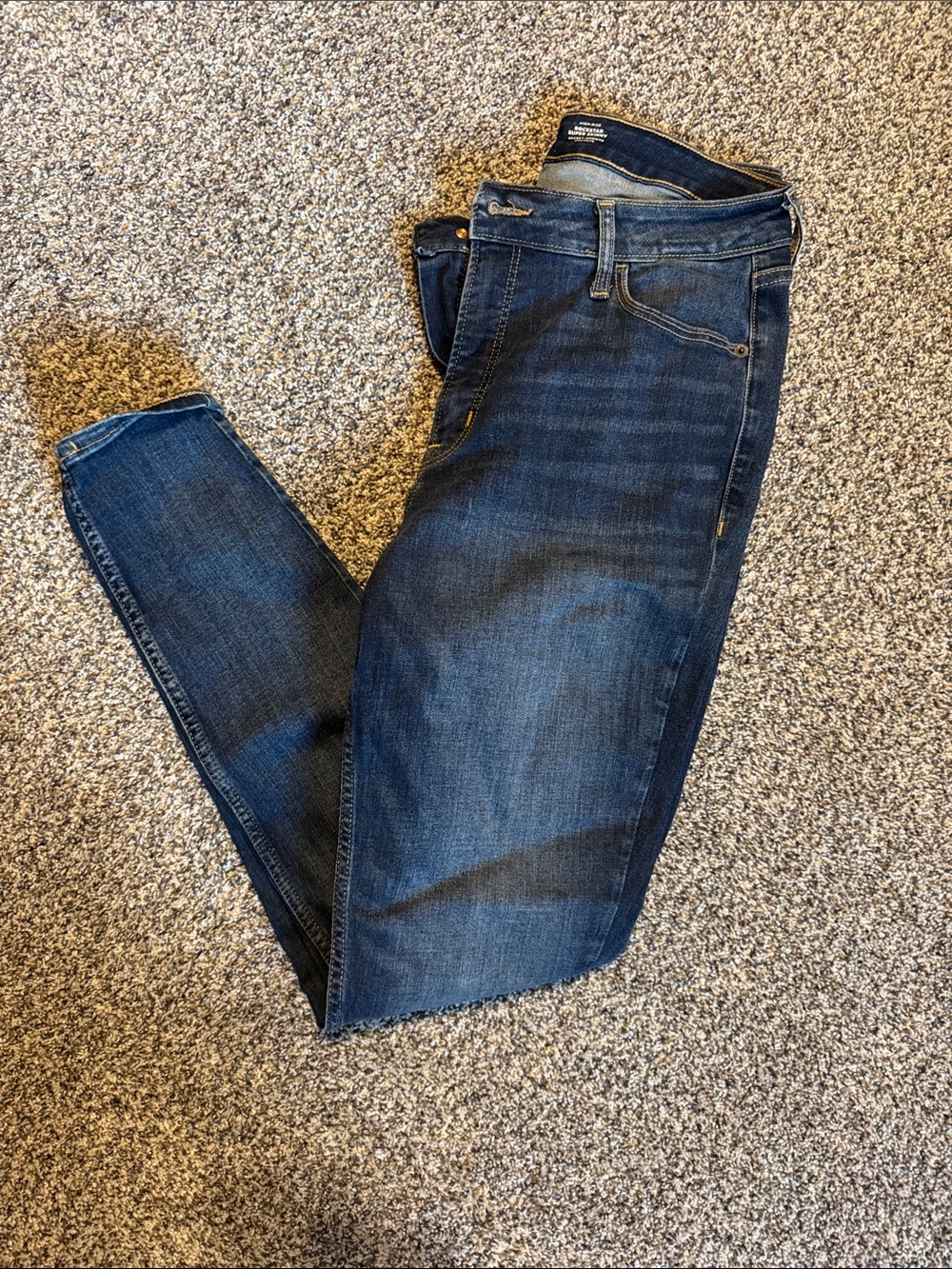 Old Navy Women's Skinny Jeans - Dark Blue Wash
